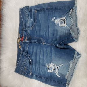 Arizona Jeans Blue Size 9 Jean Shorts